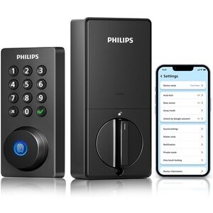 Philips Wi-Fi Smart Door Lock Deadbolt [DDL242X-1HW]
